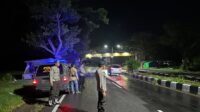 Gelar Patroli Malam, Polsek Kuripan Cegah Kejahatan di Bypass