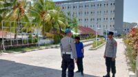 Patroli Siang Polsek Gerung, Sasar Pelajar, Taman, hingga Rumah Sakit