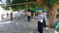 Patroli Rutin Polsek Batulayar Jaga Kondusifitas Wisata Senggigi
