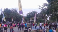 Atmosfer Persaudaraan dan Sportivitas di Voli Bhayangkara Lombok Barat