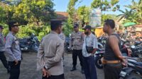 Polres Lombok Barat Gelar Penyuluhan Kamtibmas di Pasar Kuripan