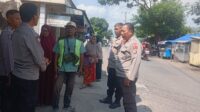 Polres Lombok Barat Intensifkan Patroli Kamtibmas di Simpang Empat Rumak