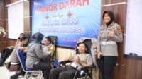 Donor Darah Polres Lombok Barat, Wujud Kepedulian dalam HUT Lalu Lintas ke-70 (2) Donor Darah Polres Lombok Barat, Wujud Kepedulian dalam HUT Lalu Lintas ke-70