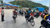 Tingkatkan Kamtibmas, Polsek Lembar Aktifkan Patroli di Atas Kapal Penyeberangan