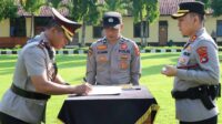 Sertijab Polres Lombok Barat: Kasat Lantas dan 3 Kapolsek Diganti
