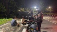 Patroli Blue Light Samapta Sasar Titik Rawan di Labuapi Lombok Barat